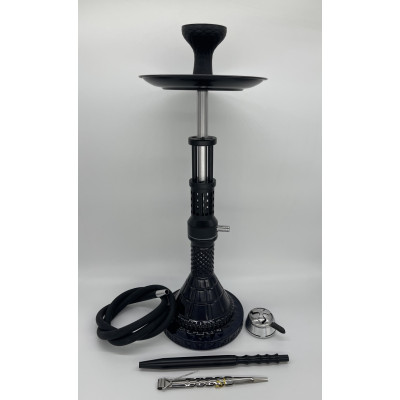 Кальян Deluxe 512 rocket black 80см полный комплект