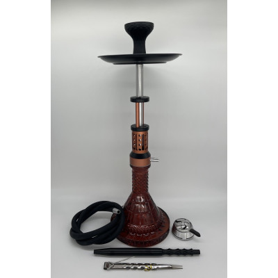 Кальян Deluxe 512 rocket bronze 80см полный комплект