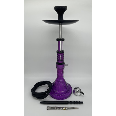 Кальян Deluxe 512 rocket violet 80см полный комплект