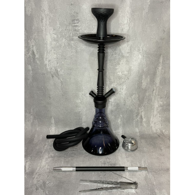 Кальян Deluxe 507 Medium 60 см matt black полный комплект