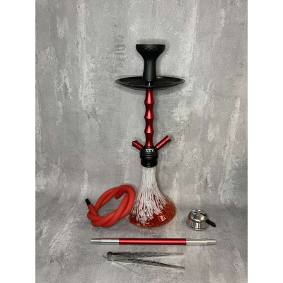 Кальян Deluxe E28 Medium 63 см red полный комплект