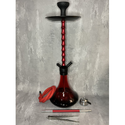 Кальян Deluxe E28 80см red-black полный комплект