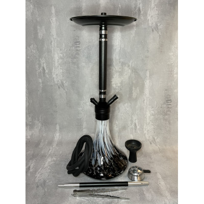 Кальян Deluxe E55 black 80см полный комплект
