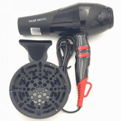 Фен для волос PROMOTEC PM-2302 3000 Вт 2 насадки