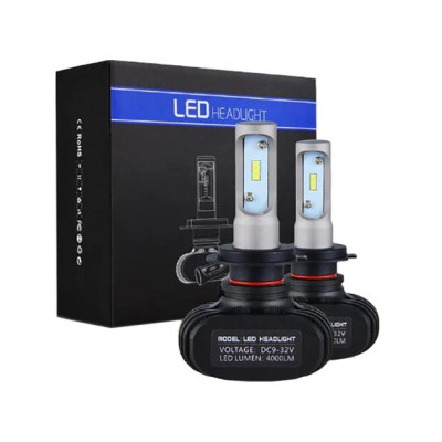 Комплект LED ламп HeadLight S1 H7 4000lm з радіатором
