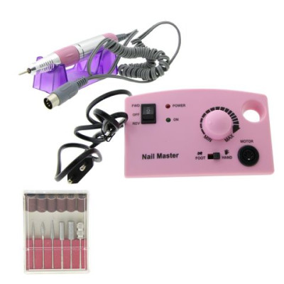 Фрезер для педикюра и маникюра Nail Drill PRO ZS-602 65 Вт 35 000 об/мин розовый