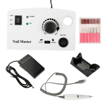 Фрезер для педикюра и маникюра Nail Drill PRO ZS-602 65 Вт 35 000 об/мин белый