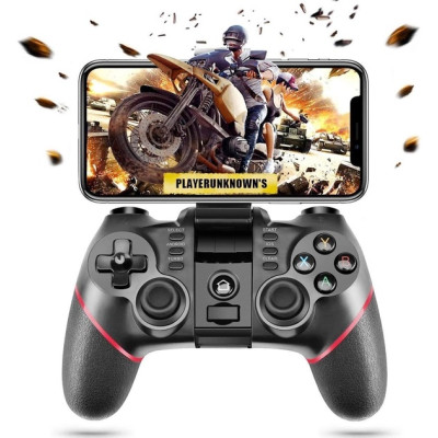 Беспроводной игровой джойстик геймпад Bluetooth T6 для телефона Android, PC, TV Box, VR, PS3