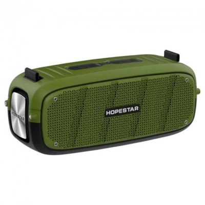 Портативная беспроводная Bluetooth колонка Hopestar A20 green
