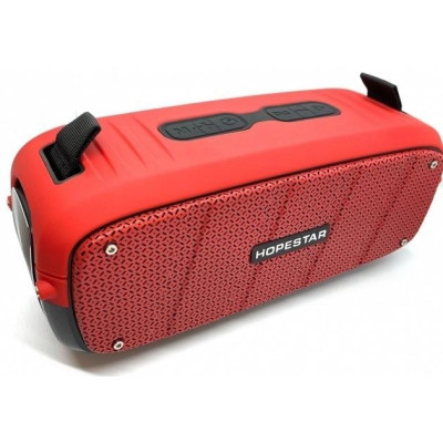 Портативная беспроводная Bluetooth колонка Hopestar A20 red