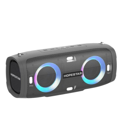 Портативная беспроводная Bluetooth колонка Hopestar A6 Party grey
