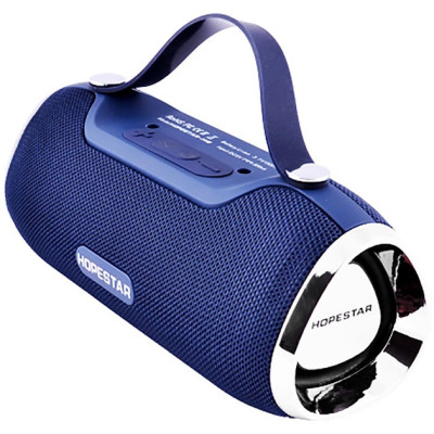 Портативная беспроводная Bluetooth колонка Hopestar H40 blue