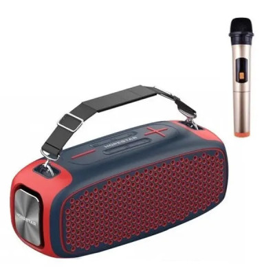 Портативная беспроводная Bluetooth колонка Hopestar A30 pro blue-red