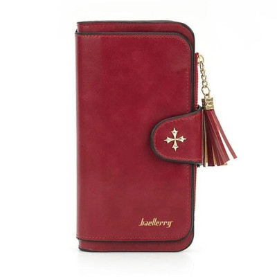 Кошелек портмоне Baellerry Forever N23419603 тёмно-красный