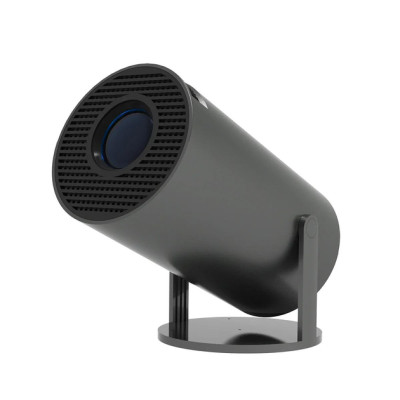 Портативный мини проектор Projector HY300 Ultra HD до 130 дюймов, HDMI, поддержка Android и iOS, Bluetooth 5.0, Wi-Fi 6, мультимедийный домашний кинотеатр black