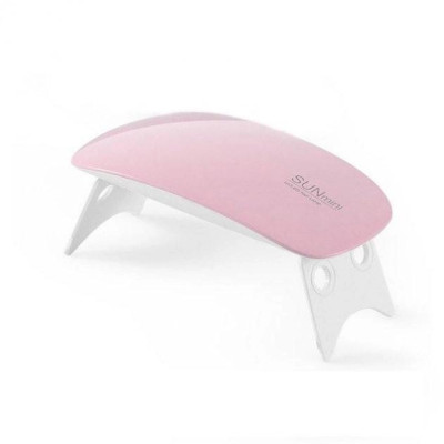 Лампа для маникюра SUN mini Pink 6W UV/LED для полимеризации