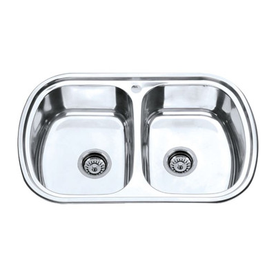Мойка кухонная ZERIX Z7749-08-180E Satin ZM0565