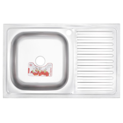 Мойка кухонная ZERIX Z8050L-08-180MD Micro Decor ZS0596