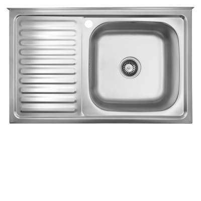 Кухонная мойка KRONER (KRP) Satin-5080R D0.8T180