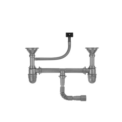 Сифон для кухонной мойки Kroner KRP Siphon - 012 3 1/2- 50/40 мм