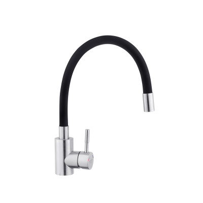 Смеситель для кухни Kroner (KRP) Edelstahl Klassisch-ESG035BLK