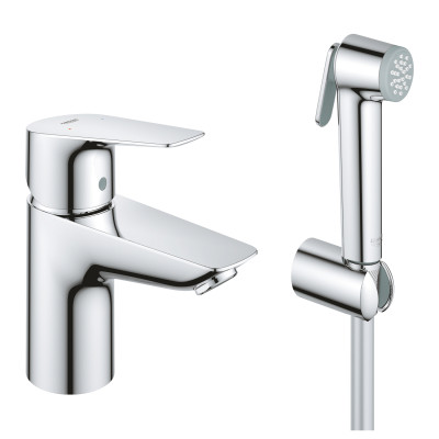 Смеситель для раковины GROHE QuickFix StartEdge 23773001 с душевым гарнитуром