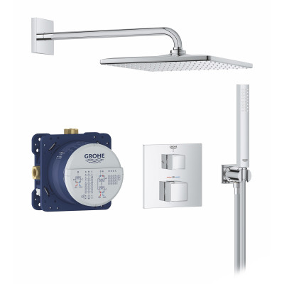 Душевая система Grohe QuickFix Precision Cube c Vitalio Rain Mono 310 Cube 34879000