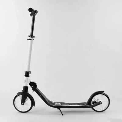 Самокат двухколесный Best Scooter 87280 зажти руля, колеса PU- 20 см 1 амортизатор
